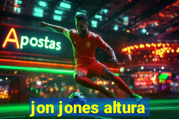 jon jones altura